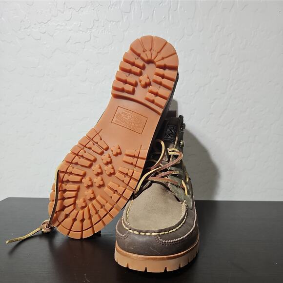 Polo Ralph Lauren Ranger Mid Camo Suede Boots Mens Size 9.5 New main image 5